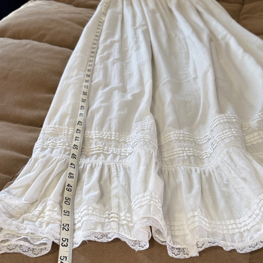 White Lace Heirloom Maxi Dress - Picture 11 of 11